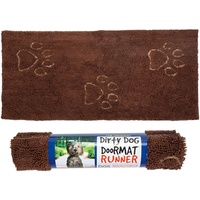beeztees DGS Dirty Dog Doormat Runner L: 152 cm B: 76 cm braun