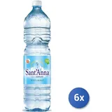 6x Multipack Sant'anna Natürliche Acqua Lt 1.5