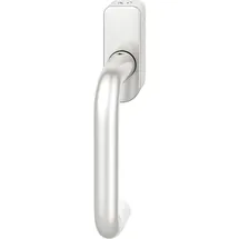 FSB Fenstergriff 34 1070 abschließbar ovale Rosette, - silber eloxiert