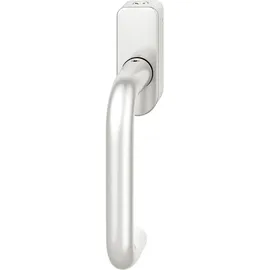 FSB Fenstergriff 34 1070 abschließbar ovale Rosette, - silber eloxiert