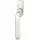 FSB Fenstergriff 34 1070 abschließbar ovale Rosette, - silber eloxiert