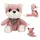 DEPESCHE Snukis Kuscheltier Fuchs 18 cm Rosa/Weiß