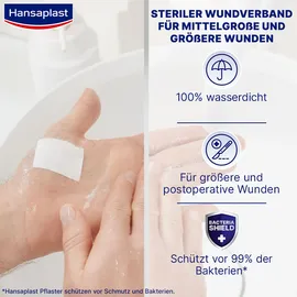 BEIERSDORF Aqua Protect XL Wundverband steril 6 x 7 cm 5 St.