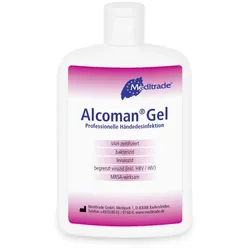 Meditrade Alcoman Gel - Handdesinfektion - 24 x 150  ml - Händedesinfektionsmittel - Desinfektionsmittel