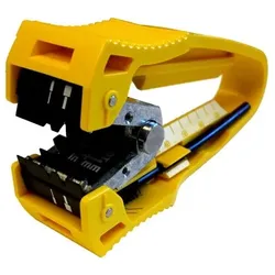 Fiber Optic Center Feed Stripper