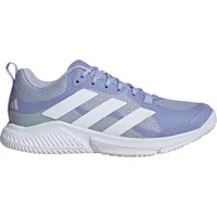 adidas Court Team 2.0 W Hallenschuhe Damen in violet tone-ftwr white-clear pink, Größe 41 1/3 - 41 1/3 EU