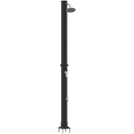 vidaXL Solardusche Schwarz 217 cm