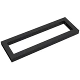 SoGood doporro Wandkonsole 30x2x15 cm rostfreie Edelstahl schwarz Wandhalter rechteckig Träger Regalträger Regalhalter (1 Stück)