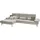 die planbar Ecksofa DIE PLANBAR "MP-IN23002 L-Form", beige (cyber ecru), B:322cm H:93cm T:188cm, 100% Recyceltes Polyester, Sofas, Ecksofa, wahlweise mit Armteil- und Sitztiefenverstellung
