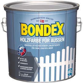 Bondex Holzfarbe für Aussen 2,5 l schwedenrot