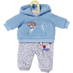 Zapf Creation® Puppenkleidung Zapf Creation 871324 - Dolly Moda Sport-Outfit Blau Hund - 43 cm