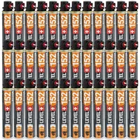 LEVEL+ 36Stk. Gaskartusche Ersatzgas 1000 Schüsse Betonnagler, 152mm/74ml RM152