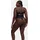 DORINA Stringbody "Sublime Sculpt", Damen, Gr. 85, Cup A, schwarz, Obermaterial: 79% Polyamid, 17% Elasthan, 4% Polyester, unifarben, Bodys Stringbody, Mit abnehmbaren Trägern