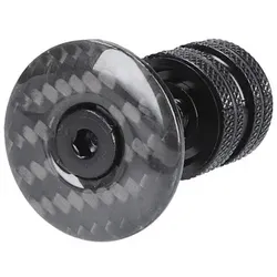 YUNIPER Ahead Cap Carbon mit Expander | 1 1/8"