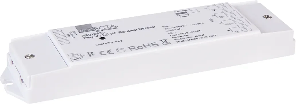 Artecta Play-V LED RF Receiver Konstantspannung einfarbig