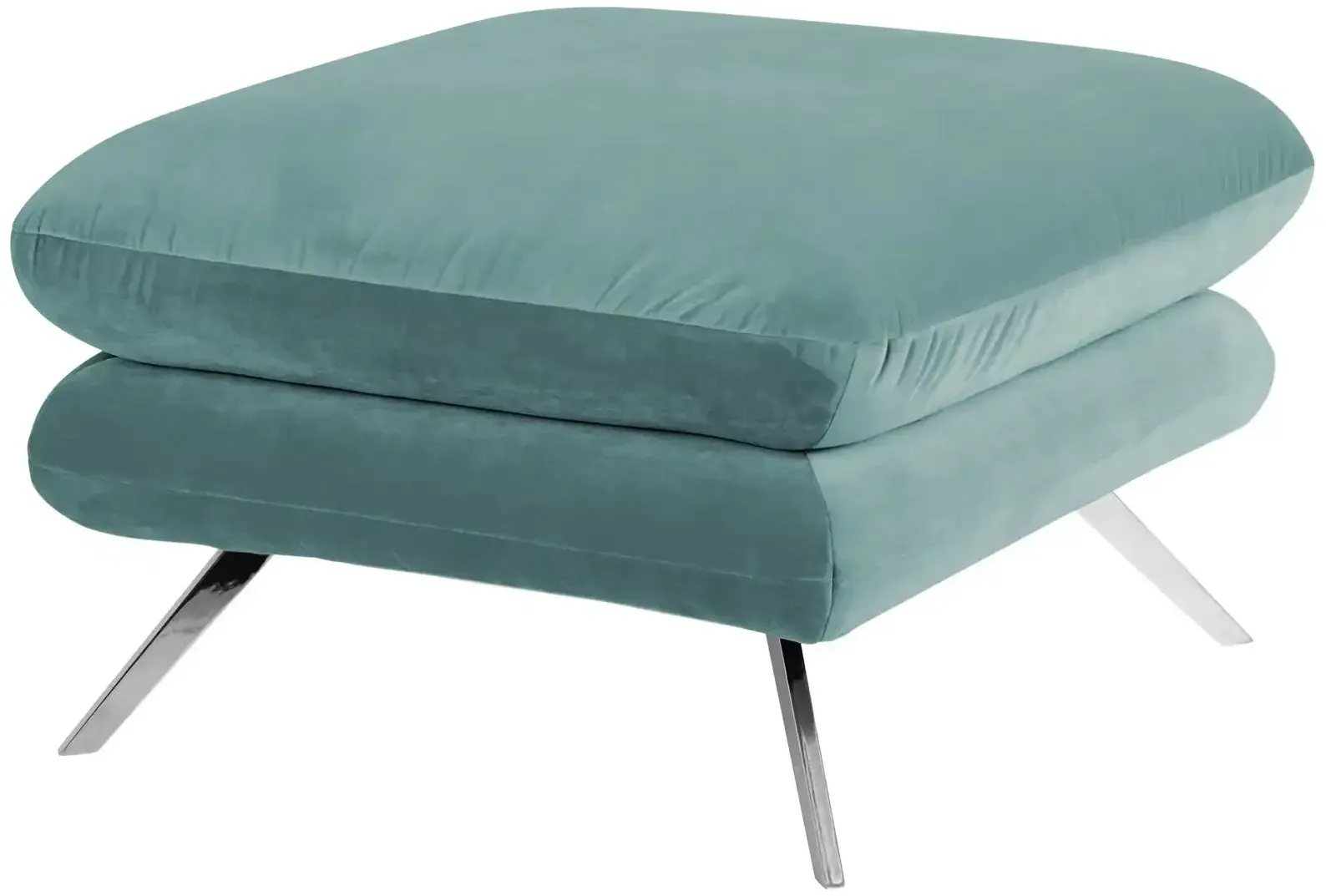 Jette Home Hocker  Caldara ¦ grün ¦ Maße (cm): B: 70 H: 45 T: 70.0