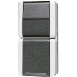 Jung Schalter-Steckdosen-Kombi. 16A 250V 876 W