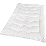 Traumschloss Faserbettdecke Premium Bettdecke Microfaser Polyesterfaser - weiß,Mono-Bett,135x200,normal