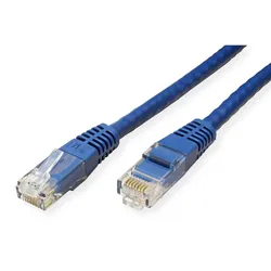 VALUE Patchkabel Kat.6 (Class E) UTP, blau, 3 m