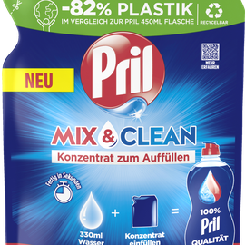 Pril Mix & Clean Konzentrat zum Auffüllen, kaltaktiv, 120ml