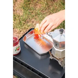 Skotti Plade Camping-Teller 20,5x15 cm Silber