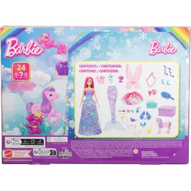Mattel Barbie Dreamtopia Adventskalender 2024 HRG90