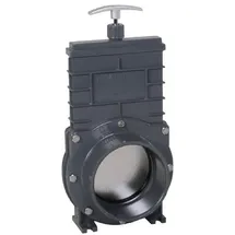 Valterra Zugschieber Absperrventil Ø 110 mm Grau
