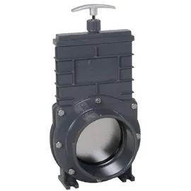 Valterra Zugschieber Absperrventil Ø 110 mm Grau