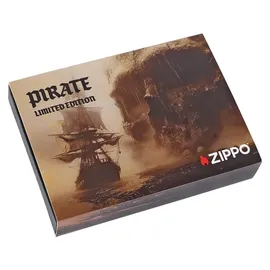 Zippo Feuerzeug Limited Edition Pirate Skull Rustic Bronze Benzin