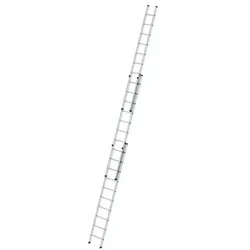 Schiebeleiter 3x10 Sprossen, L eingefahren 3060mm, L ausgefahren 6980mm