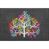 Wash+Dry by Kleen-Tex Fußmatte Tree Heart, rechteckig, 7 mm bunt