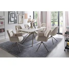 MCA Furniture Cerrito 160 x 76 x 90 cm taupe