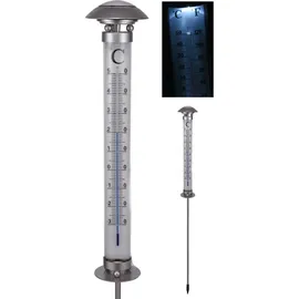 Spetebo Solar Thermometer XXL - Außenthermometer
