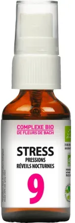 Dr. Theiss 9 Stress Bachblüten Bio Spray 20ml