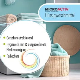 microactiv® 40x 10 L Color Waschmittel flüssig in Kanister