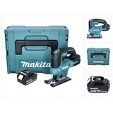 Makita DJV 184 F1J Akku Pendelhub Stichsäge 18 V Brushless + 1x Akku 3,0 Ah + Makpac - ohne Ladegerät