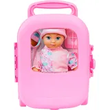 Bayer CHIC 2000 bayer Design Babypuppe mit Trolley-Set - Rosa