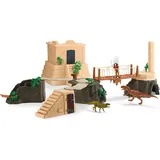 Schleich 42656 - Dinosaurs, Dino Tempel-Eroberung Mega-Set