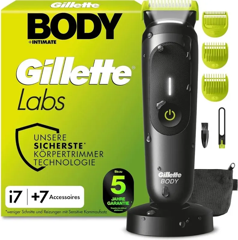 Gillette Labs Body + Intimate Trimmer i7