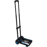 Brüder Mannesmann Werkzeuge Mini-Sackkarre Metall 45 x 25 x 10,5 cm schwarz klappbar