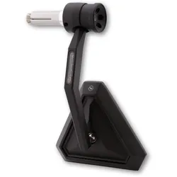 HIGHSIDER TETRA Lenkerendenspiegel mit LED Blinker, schwarz