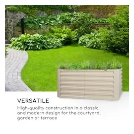 Blumfeldt High Grow Straight 120 x 60 x 60 cm Sand