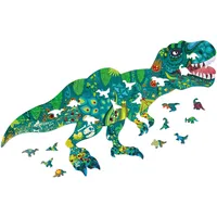 HaPe Schimmerpuzzle "Dinosaurier"