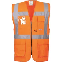PORTWEST Warnweste Executive Berlin Kl. 2, - XL