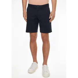 Tommy Hilfiger Chinoshorts "BROOKLYN SHORT 1985", Herren, Gr. 40, N-Gr, blau (desert sky), Stoff, Obermaterial: 97% Baumwolle, 3% Elasthan, unifarben, Basic, normal kniefrei, Hosen, in klassischem Design