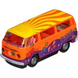 Carrera Digital 132 Auto VW Bus T2b Peace and Love