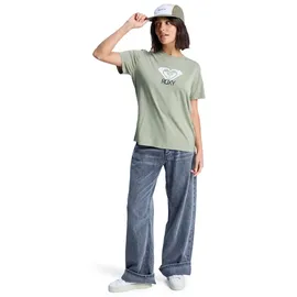Roxy Ocean Road Art", T-Shirt 2026 oil green - XS
