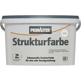 Primaster Strukturfarbe 10 L weiß