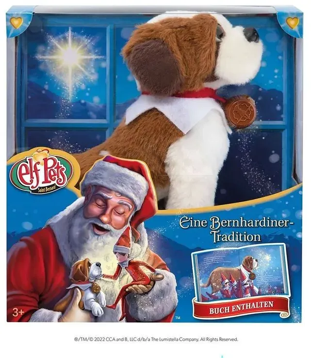 Elf on the Shelf - Elf Pets® - Box Set Bernhardiner