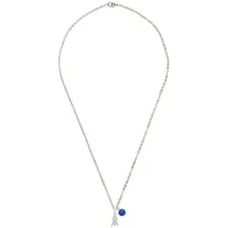 Gemshine Kette mit Anhänger RAKETE Saphir Ketten   Grau Damen 